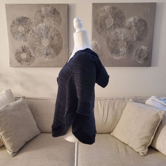 ✨ FREE PEOPLE ✨ Hooded Knit Poncho - [Size Small] - Picture 6 of 12